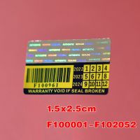 Warranty VOID If Seal Broken Fragile Sticker Original Security stickers Hologram labels Stickers Labels