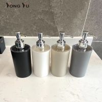 320Ml Dispenser Sabun Plastik Warna Solid Dispenser Sabun Cair untuk Kamar Mandi Dapur Lotion Botol Penyimpanan Dekorasi Rumah