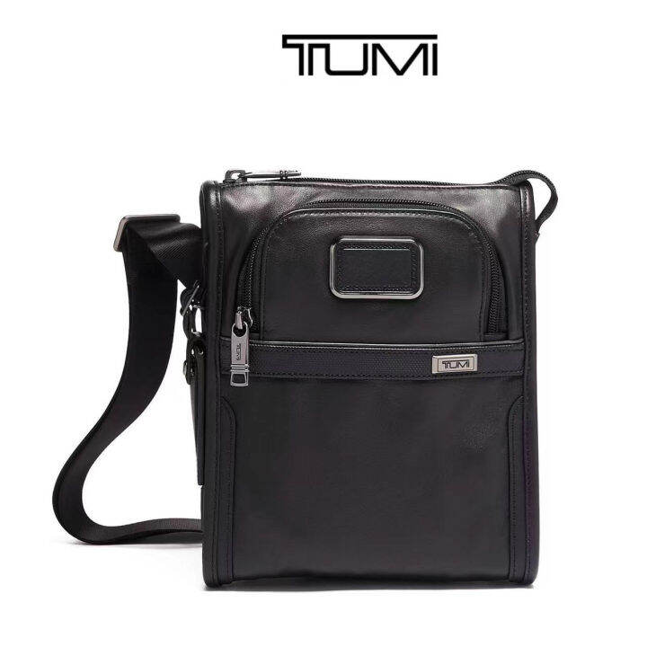 [TUMI FASHION] TUMI 2023 shoulder bag men's casual Alpha3 ballistic