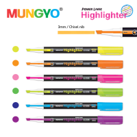 MUNGYO ปากกาไฮไลท์ (POWER LINER HIGHLIGHTER) 1 แท่ง
