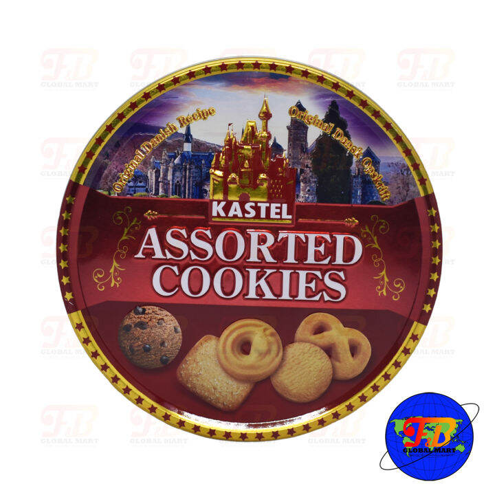 Kastel Assorted Butter Cookies Tin Can 340g Lazada PH