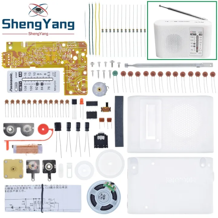 1set AM / FM stereo AM radio kit / DIY CF210SP electronic production