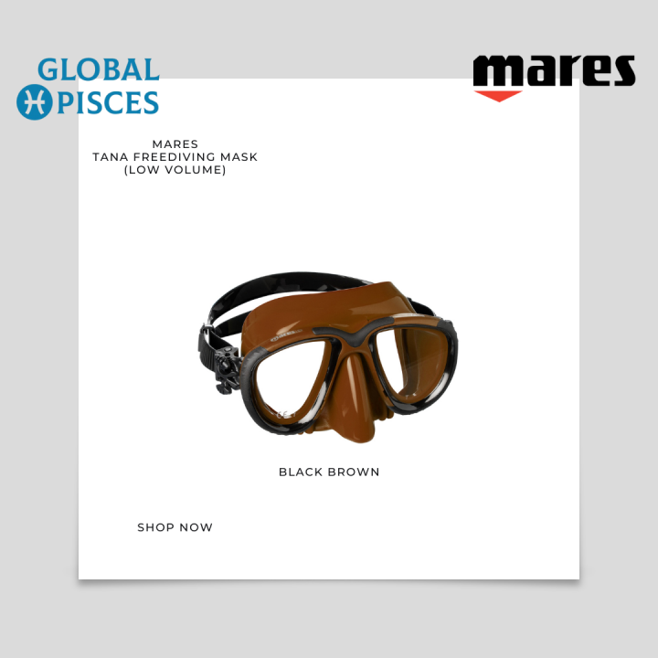 Mares Tana Freediving Mask (Low Volume) Lazada