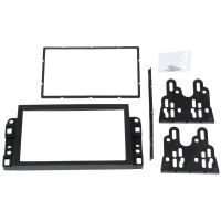 Double 2 Din Car DVD Frame,Audio Fitting Adaptor,Dash Trim Kits,Fascia For Chevrolet Captiva/Lova/Gentra/AVEO