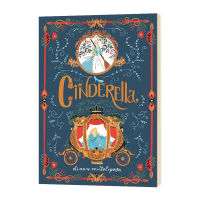 Cinderella English original Cinderella 3D three-dimensional paper carving Book Childrens English fairy tale book