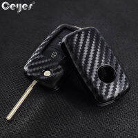 【2023】Ceyes Car-Styling Auto Carbon Fiber Key Cover Shell Fob Case For Volkswagen Golf Bora Jetta VW Polo Passat For Accessories