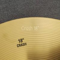 Overspeed แฉ / ฉาบ Crash 18 นิ้ว" รุ่น HR-18 (แฉกลองชุด, ฉาบกลองชุด, 18"/45cm) 1 ชิ้น