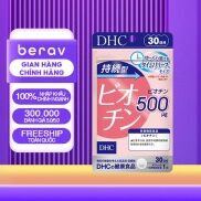 Viên Uống DHC Biotin Ngăn Rụng Tóc Sustained Release Biotin 30 Ngày 30v gói