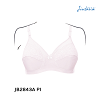 Jintana เสื้อชั้นใน (ไม่เสริมโครง) รุ่น Basic Bra รหัส JB2843A สีชมพู