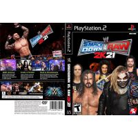 แผ่นเกมส์ PS2 WWE SmackDown! vs RAW 2021   คุณภาพ ส่งไว