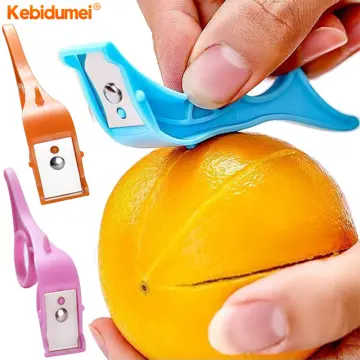 Kiwi Cutter Kitchen Detachable Creative Fruit Peeler Salad Cooking Tools  Lemon Peeling Gadgets Kitchen Gadgets And Accessories