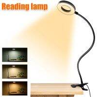 ❅ Light Night Reading Lamp 360 Flexible Goose Neck Table Lamp Adjustable 48 LED Desk Lamp for Bedroom Book Clamp Light