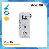 MOOER เอฟเฟค กีตาร์ Guitar Compact Pedal Micro ABY (ABY BOX)