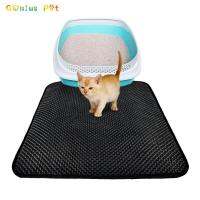 Cat Litter Mat Double Layer Cat Litter Trapper Mats With Waterproof Bottom Layer Non-slip s Litter Cats Bed Pads