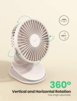 UGREEN 80907 USB-C Multifunctional Desk Fan มีแบตในตัว