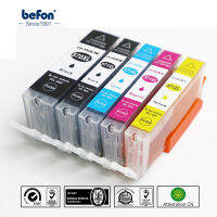 【✠】 HR KHAN SHOP Befon 570 571แทนที่เข้ากันได้ CLI-571 PGI-570สำหรับ MG5750 MG5751 MG5752 MG6850 MG6852 MG6851