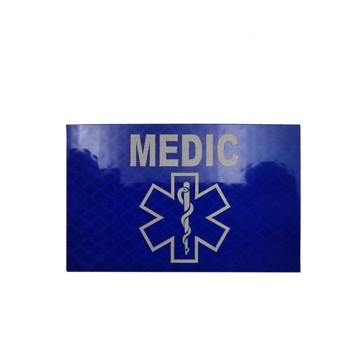 paramedic-medic-emt-eca-reflective-ir-tactical-military-patches-emergency-rescue-first-aid-doctor-nurse-applique