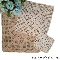 【CC】○☼▽  placemat cup coaster kitchen flower place mat cloth Crochet tea dish doily pad