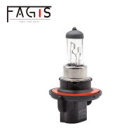 Fagis 2ชิ้นเดิม H13 9008 12โวลต์6055วัตต์สีขาวอัตโนมัติหลอดฮาโลเจนรถไฟหน้าอัตโนมัติไฟยูวีควอตซ์แก้วอายุการใช้งานนาน