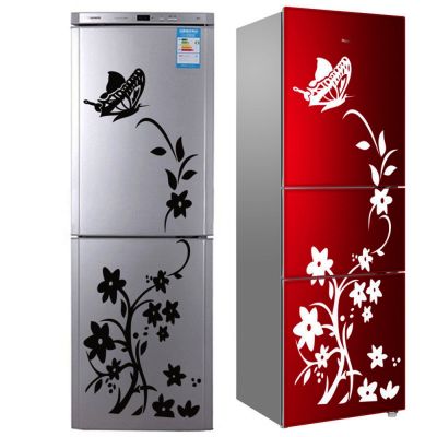 W3RF New Multi-color Kitchen Living Room Butterfly Pattern Wall Stickers Art Mural Decor Creative Refrigerator Sticker Wallpaper