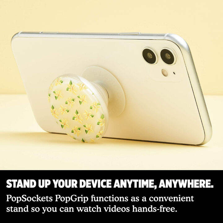 popsockets-popgrip-lips-ด้ามจับแบบถอดเปลี่ยนได้และลิปบาล์มสำหรับโทรศัพท์และแท็บเล็ต-วานิลลา