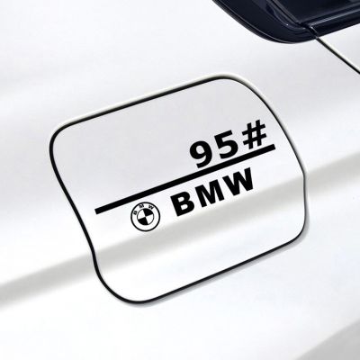 HOT สติกเกอร์ตกแต่งฝาถังน้ํามันรถยนต์ สําหรับ Bmw 1 Series 3 Series 5 Series X3 X4 X5 Car 92# 95# สติกเกอร์สะท้อนแสง สําหรับ Bmw