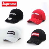 หมวกSupreme หมวกแก๊ปสุพรีม หมวกแฟชั่นเกาหลี ลายปัก งานคุณภาพ 100% ส่งจากไทย