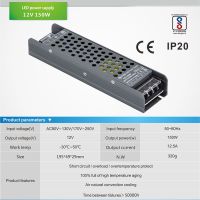 【♘COD Free Cas♘】 pingguij หม้อแปลงไฟฟ้ากระแสสลับ100V-250V เป็น Dc 12V 12.5a Dc 24V 6.25a 150W 12V 16.7a 24V 8.3a 200W แหล่งจ่ายไฟ Led