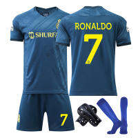 เบอร์7 Cristianos Ronaldos Al Nassrs FCS Soccer เสื้อเจอร์ซีย์สำหรับเด็กหญิงเด็กชายและผู้ชายผู้หญิง2023-24ซาอุดิอาระเบียเสื้อทีมฟุตบอลแขนสั้นชุดสูทสำหรับเด็ก0000