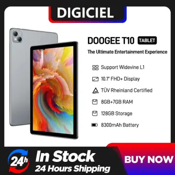 Doogee T20s 10 Inch Tablet Android,2k Ips Fhd Display, 8gb Ram 128gb Rom 1  Tb Expandable, 7500mah, 5+13mp Camera, Octa-core