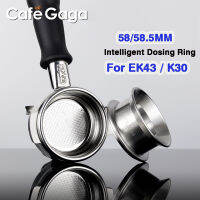 Espresso Inligent Dosing Ring สำหรับชามเบียร์,Anti-Flying Powder สำหรับ EK43เครื่องบด K30 5858.5มม. เครื่องมือกาแฟสแตนเลส