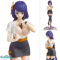 Figure ฟิกเกอร์ Resin Statue Studio จากเกมดัง Genshin Impact Honkai Gakuen เก็นชินอิมแพกต์ ฮงไกอิมแพ็ค Mei Raiden Shogun เมย์ ไรเดน โชกุน เม เรเดน ชุดสาวออฟฟิศ 1/7 เทพสายฟ้า ปีศาจสาว Devil Kaminari no Ritsusha Zainin no Banka โมเดล การ์ตูน อนิเมะ มังงะ