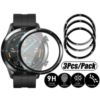9H Fibre Soft Glass Protective Film For Huawie Watch GT 2 GT 2E GT 2 Pro Screen Protector For Honor Watch Magic 2 Watch Fit ES