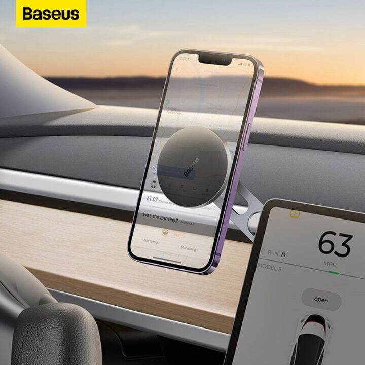 Baseus Car Phone Holder for Tesla Display Screen Rotateble Foldable Car