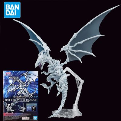 Bandai Figure-Rise Model Kit Yugioh! Anime Figure Blue-Eyes White Dragon Action Assembly Model Toys For Boys Gifts For Children