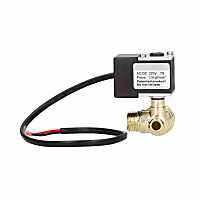 ☏◎ AC DC 220V Electric Solenoid Valve Delay Silent For OTS Pump Accessories Durable And tight