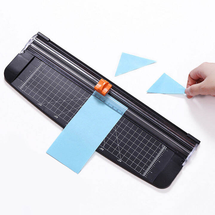 Nobranded 6 Zoll Papierschneider Guillotine - Für Fotos & Bastelarbeiten - Schneidet Bis 10 Blätter