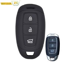 gthrrftdb Silicone Car Key Case For Hyundai i30 Ix35 Solaris Azera Elantra Grandeur Ig Accent Santa Fe Verna 2017 2018 Cover Keyless Fob