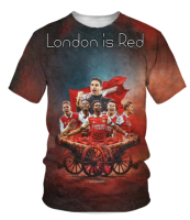 T SHIRT   Arsenal Custom Personalized 3D Tshirt 57