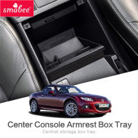 Smabee Central Armrest Storage Box for Mazda MX-5 NC 2006 - 2014 MX5 MIATA Roadster Car Accessories Console Organizers Tidying