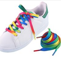 Fashion Printed shoelace decoration Pattern Colored Shoe Laces Flat Shoelace England Shoe Lace strings Bootlaces