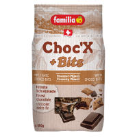 แฟมิเลีย มูสลี่ ช็อคเอ็กซ์ รสช็อคโกแลต 600 กรัม - Muesli ChocX Chocolate 600g Familia brand