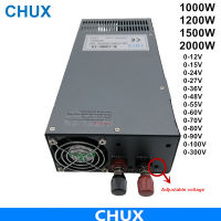 Lh3tih แหล่งจ่ายไฟ Dc ปรับได้1000W 1200W 1500W 2000W สวิตช์จ่ายไฟสลับ12V 24V 36V 48V 55V 110V 220V 300V 350V แหล่งจ่ายไฟ