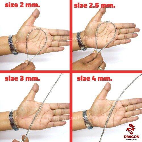 ลวดสลิง-สแตนเลส-7x7-ขนาด-1-0-mm-ราคาต่อเมตร