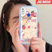 เคส JIUMOO สำหรับ VIVO เคส Y95 Y91i Y91ลายการ์ตูนน่ารักหมีดีไซน์ใหม่กรอบซิลิโคนใสเคสโทรศัพท์กันกระแทกหลากสีเคสโปร่งใสนิ่มป้องกันเลนส์กล้อง