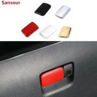 ☒ Sansour Car Interior Front Driver Armrest Storage Box Key Lock Decoration Cover ABS Stickers For Suzuki Jimny 2007 Car Styling