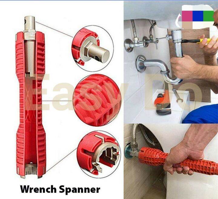 Faucet and Sink Installer Multifunctional Wrench Spanner Multipurpose