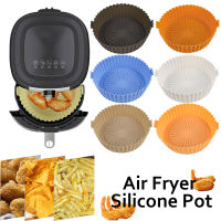 Air Fryer Silicone Pot for Kitchen Cooking Mat Reusable Baking Pad Baking Tool Tray Airfryer Baking Paper Kitchen Accessories