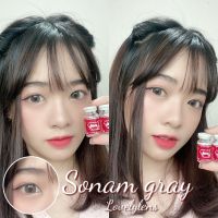 ?ขายดีที่1 มีค่าสายตา? Lovelylens คอนแทคเลนส์ ลาย Bream Big Sonam Gray Brown บิ๊กอาย สุดปัง คอนแทคเลนส์ รายเดือน มีอย แถมตลับฟรี เลนส์นิ่ม สวยปังมาก