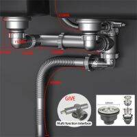 【hot】！ 110mm 304 Stainess Sink Drainer Drain Pipe Basin